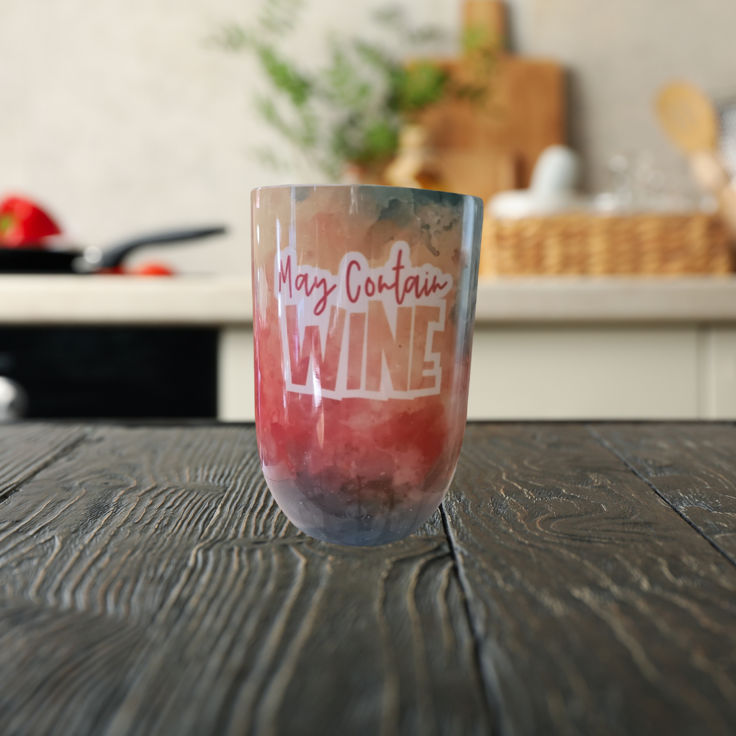 May Contain Wine 12oz Wine Tumbler