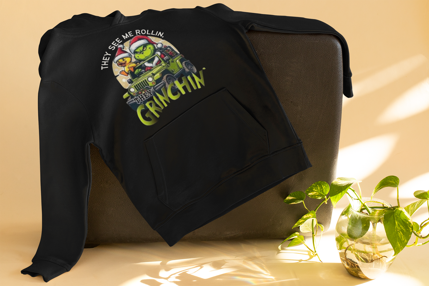 They See Me Rollin, They Grinchin Hoodie