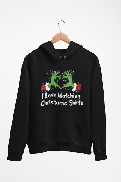 I Love Macting Christmas Shirts Hoodie