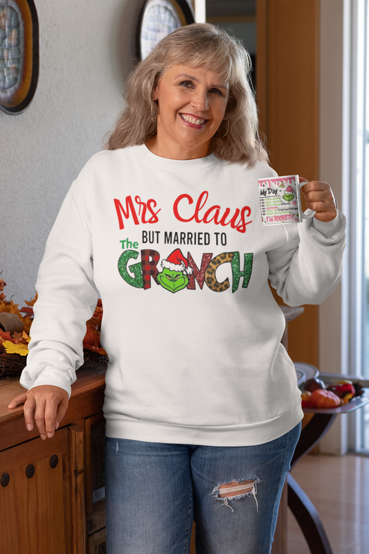 Mrs. Claus, But Married to The Grinch White