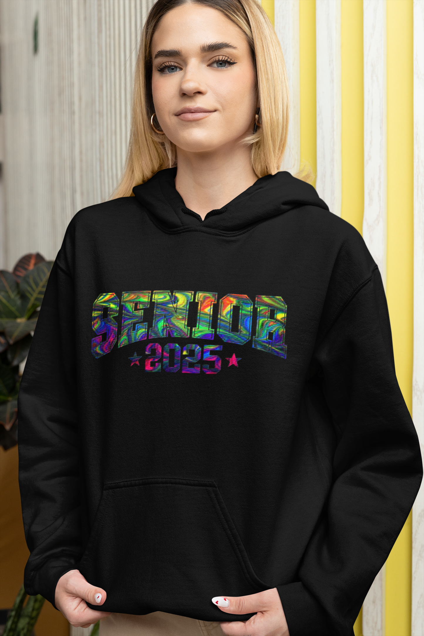 Seniors 2025 Hoodie Rainbow