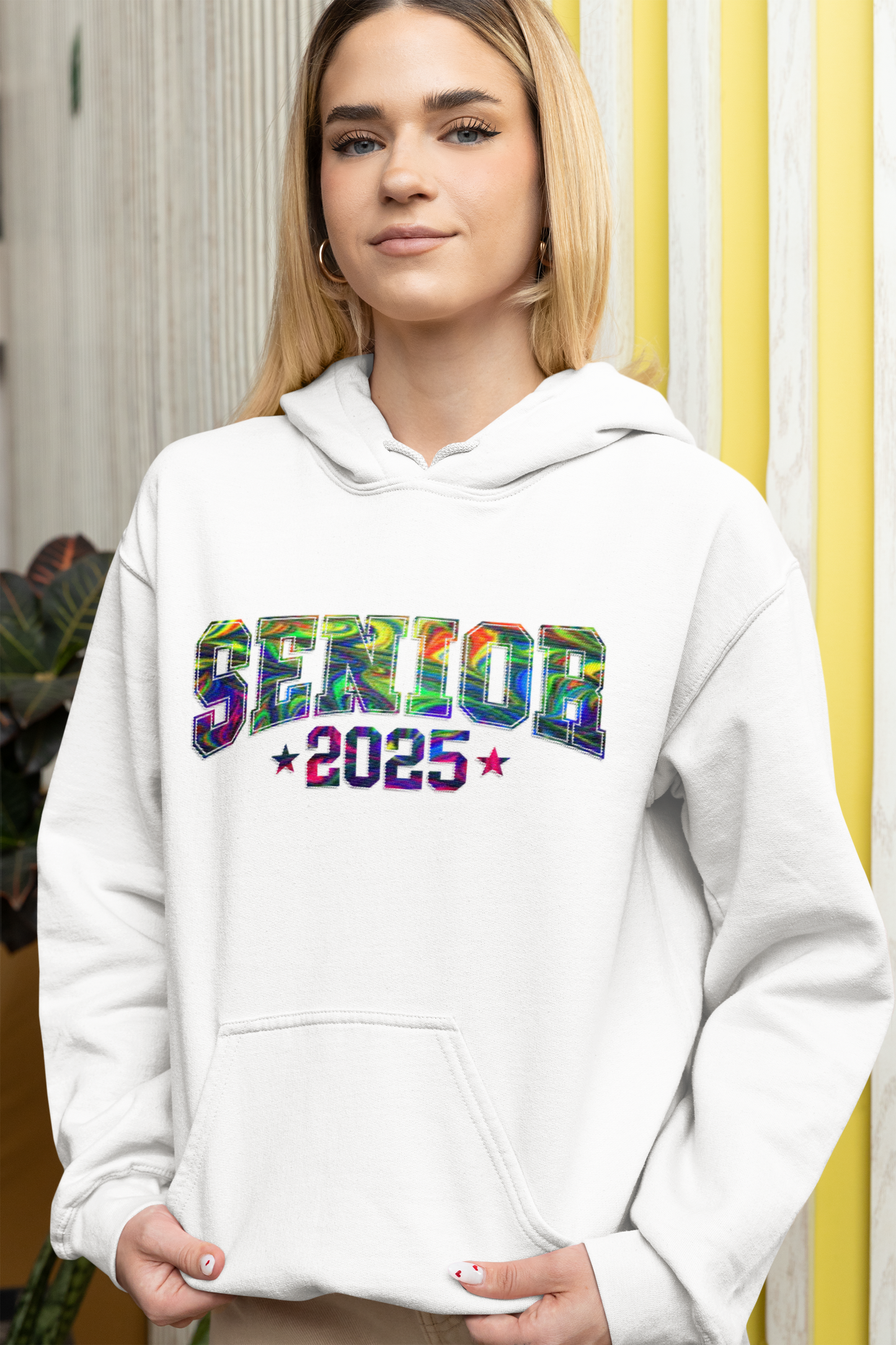 Seniors 2025 Hoodie Rainbow